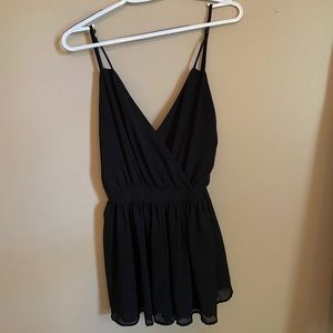 Black Romper Size Small